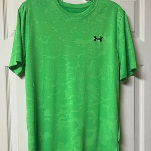 Under Armour Neon Green Short Sleeve Performance Tee